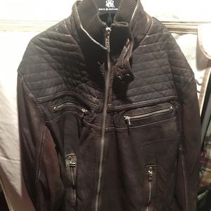 Affliction leather jacket